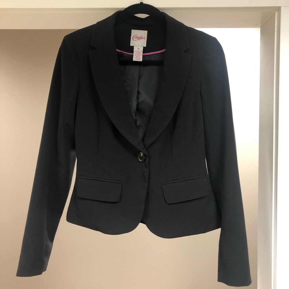 Candie’s Black Blazer Size Medium